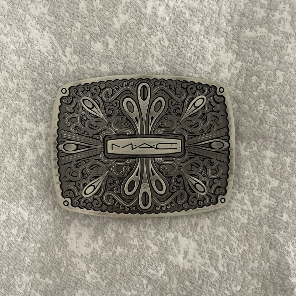 m.a.c. Cosmetics staff Belt buckle. Never Worn